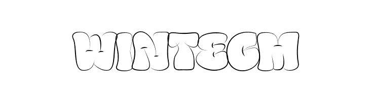 BRONGGEDUNYtrial-Outline  Free Fonts Download