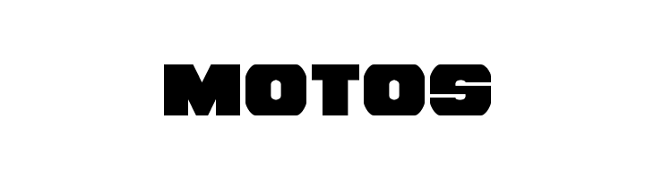 MOTOS Bummer Condensed Font