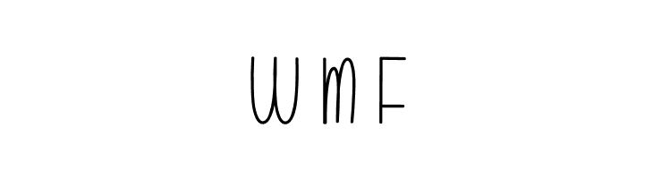Simple Handwriting  Free Fonts Download