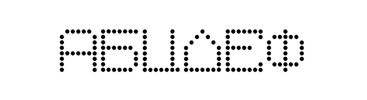 Macedonian 8pin Matrix  Free Fonts Download