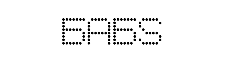 Macedonian 8pin Matrix  Free Fonts Download