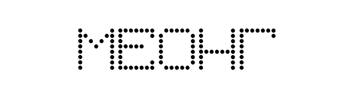 Macedonian 8pin Matrix  Free Fonts Download