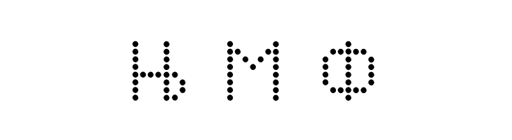 Macedonian 8pin Matrix  Free Fonts Download