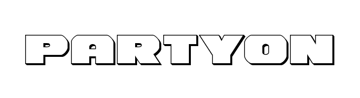 Bummer 3D  Free Fonts Download
