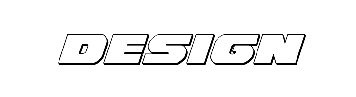 Bummer 3D Italic  Free Fonts Download