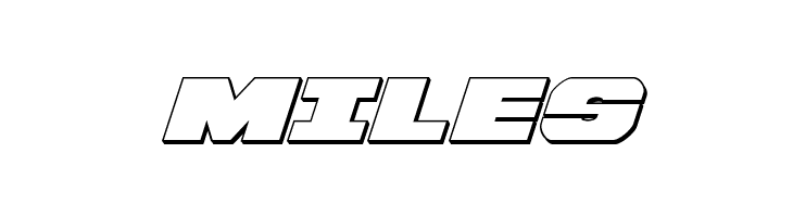 Bummer 3D Italic  Free Fonts Download