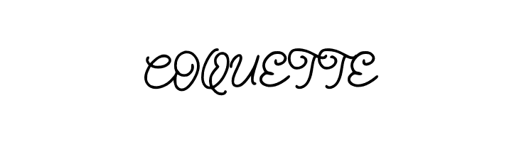 Cantiqu Monoline  Free Fonts Download