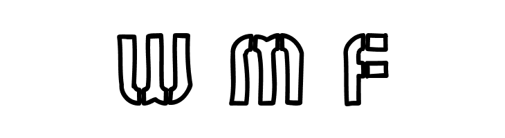 Mute Fruit White Krash  Free Fonts Download