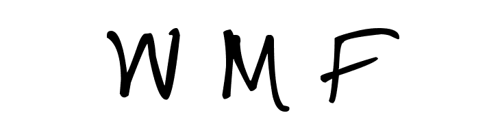 Hand of Hee  Free Fonts Download