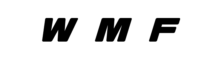 Daidoh Remix Round Ialic  Free Fonts Download