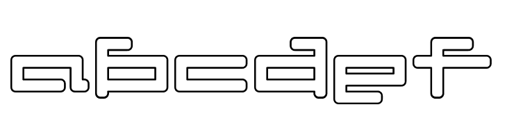 V5 Cuadra2 Outline  Free Fonts Download