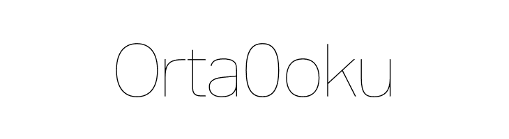 ZF2334 Typeface 6 Hairline  Free Fonts Download