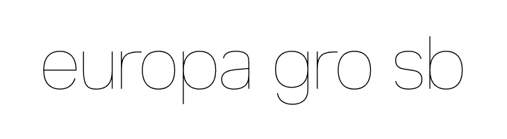 ZF2334 Typeface 6 Hairline  Free Fonts Download
