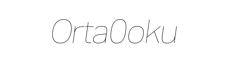 ZF2334 Typeface 6 Hairline Italic  Free Fonts Download