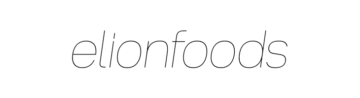 ZF2334 Typeface 6 Hairline Italic  Free Fonts Download