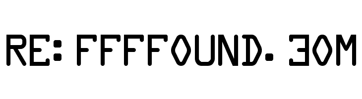 Data Control Unifon  Free Fonts Download