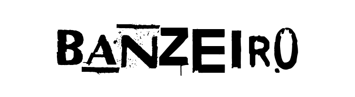 Zaza Zip Gongh! ZNC. Klink!  Free Fonts Download