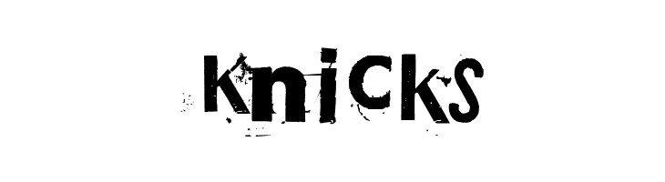 Zaza Zip Gongh! ZNC. Klink!  Free Fonts Download