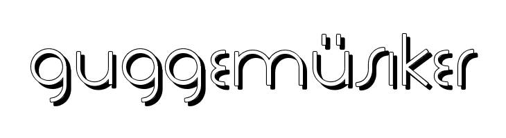 TschicholdsShades  Free Fonts Download