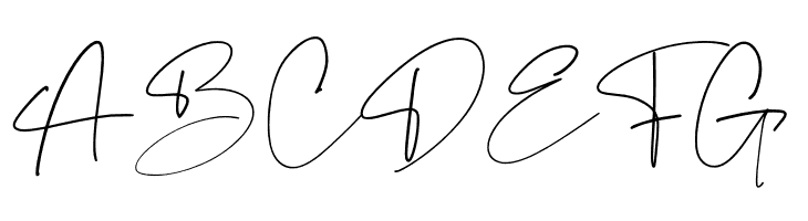 Otegan Signature Script Reguler  Free Fonts Download