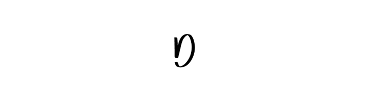 Gabrilya - Personal Use  Free Fonts Download