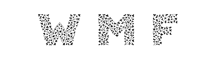 Herbaceous Border  Free Fonts Download