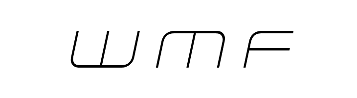 Neue Stance Extra Light Italic  Free Fonts Download