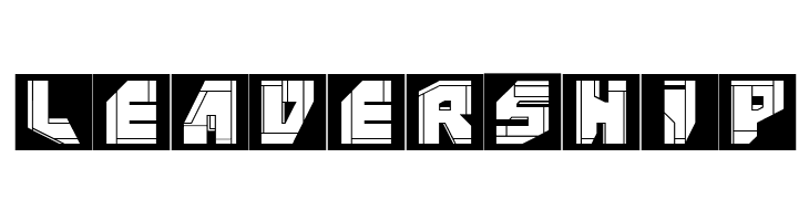 NeoPanSquares  Free Fonts Download