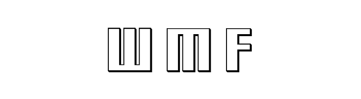 Capitol City 3D Straight  Free Fonts Download