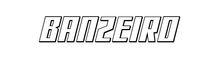 Capitol City 3D  Free Fonts Download