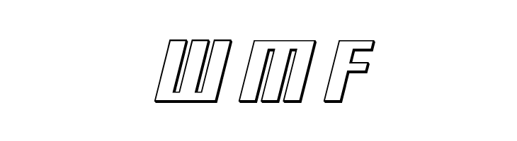 Capitol City 3D  Free Fonts Download