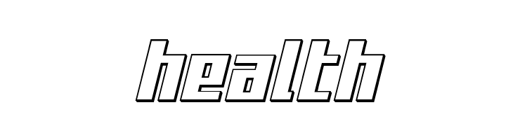 Capitol City 3D  Free Fonts Download