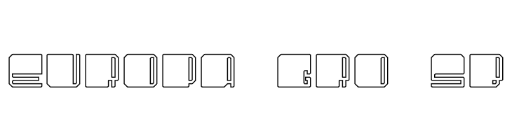 UltraSquared Outlines  Free Fonts Download