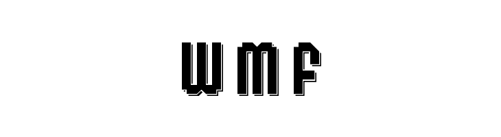 Klops Rglr Shdw Personal  Free Fonts Download