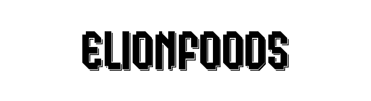 Klops Rglr Shdw Personal  Free Fonts Download