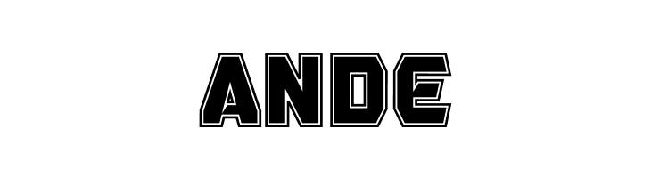 Brentford In Line Personal  Free Fonts Download