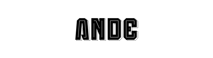 Anderlecht Inline SS 1  Free Fonts Download