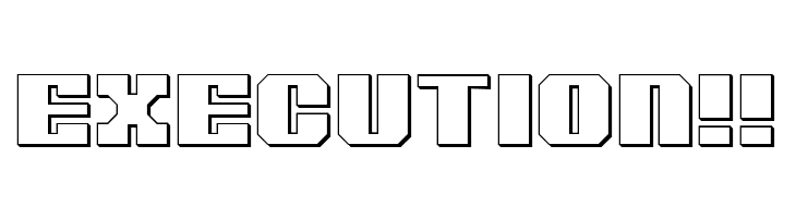 Voortrekker 3D  Free Fonts Download