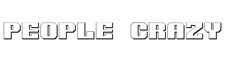 Voortrekker 3D  Free Fonts Download