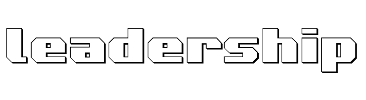 Voortrekker 3D  Free Fonts Download