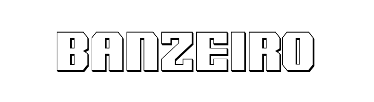 Voortrekker 3D Condensed  Free Fonts Download