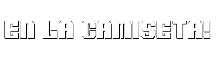 Voortrekker 3D Condensed  Free Fonts Download