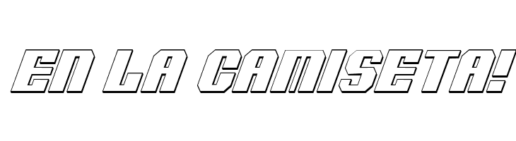 Voortrekker 3D Condensed Italic  Free Fonts Download