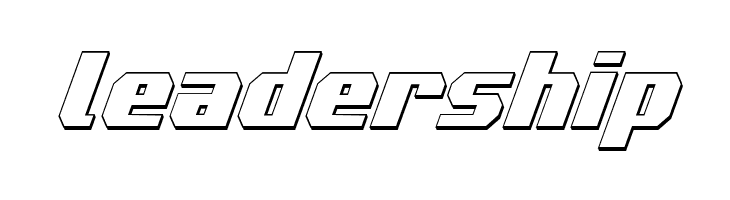 Voortrekker 3D Condensed Italic  Free Fonts Download