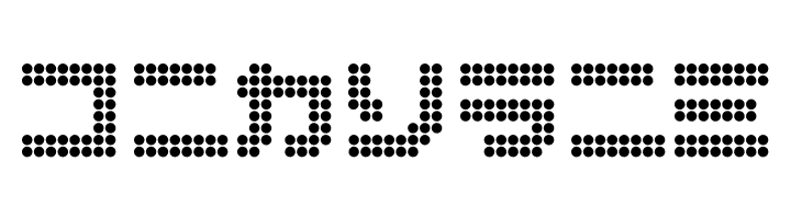 dot6282kana  Free Fonts Download