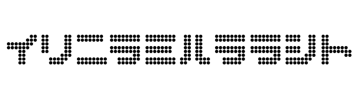 dot6282kana  Free Fonts Download