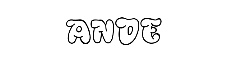 Bulbear Line Regular  Free Fonts Download