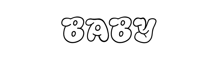 Bulbear Line Regular  Free Fonts Download