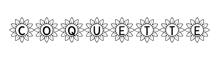Sunflower Alphabet  Free Fonts Download