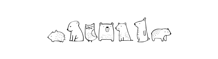 Nocturnal Animal  Free Fonts Download